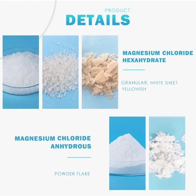 Magnesium Chloride, Industrial Grade, Widely Use in Snow Ice Melting, Flame