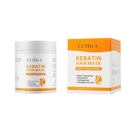 Private Label Keratin Hair Treatment Repairs Dry and Smoothing Hair