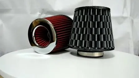 Chromed Top Pod Air Filter for Air Intake Pipe Auto Part