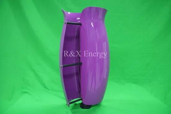 Windmill 2kw Tulip Type Vertical Wind Turbine off Grid 48V Solar and Wind Power 