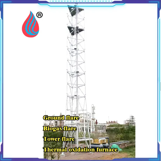 Elevated Flare Stack: Industrial Waste Gas Treatment and Coal Mine Gas Emission 