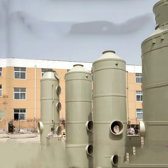 PP Spray Tower Flue Gas Purification Treatment of Wet Dust Collector Acid Mist Acid Base Waste Gas Tower 