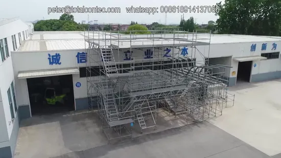 Safe Durable Scaffolding Rail Transit Project 