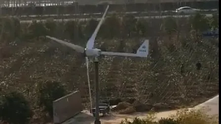 Horizontal 100kw 380V 50Hz Household Wind Turbine Power AC 3