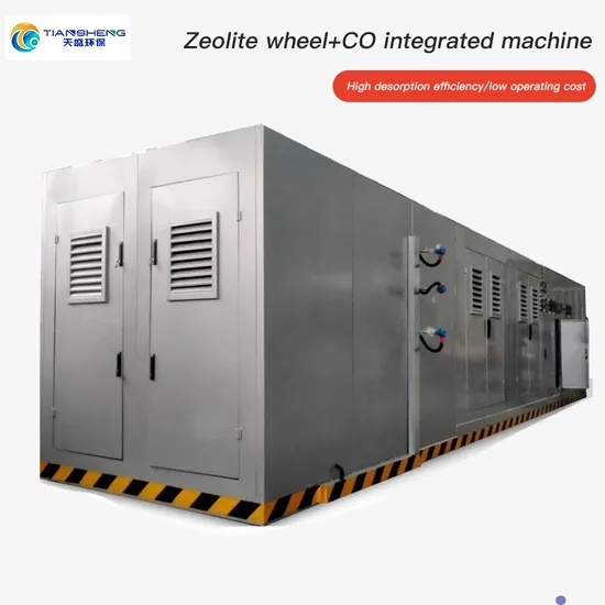 Customized Activated Carbon Adsorption and Desorption Equipment, Zeolite Runner, Co Integrated Machine, Catalytic Combustion, Organic Waste Gas Treatment Equipm 